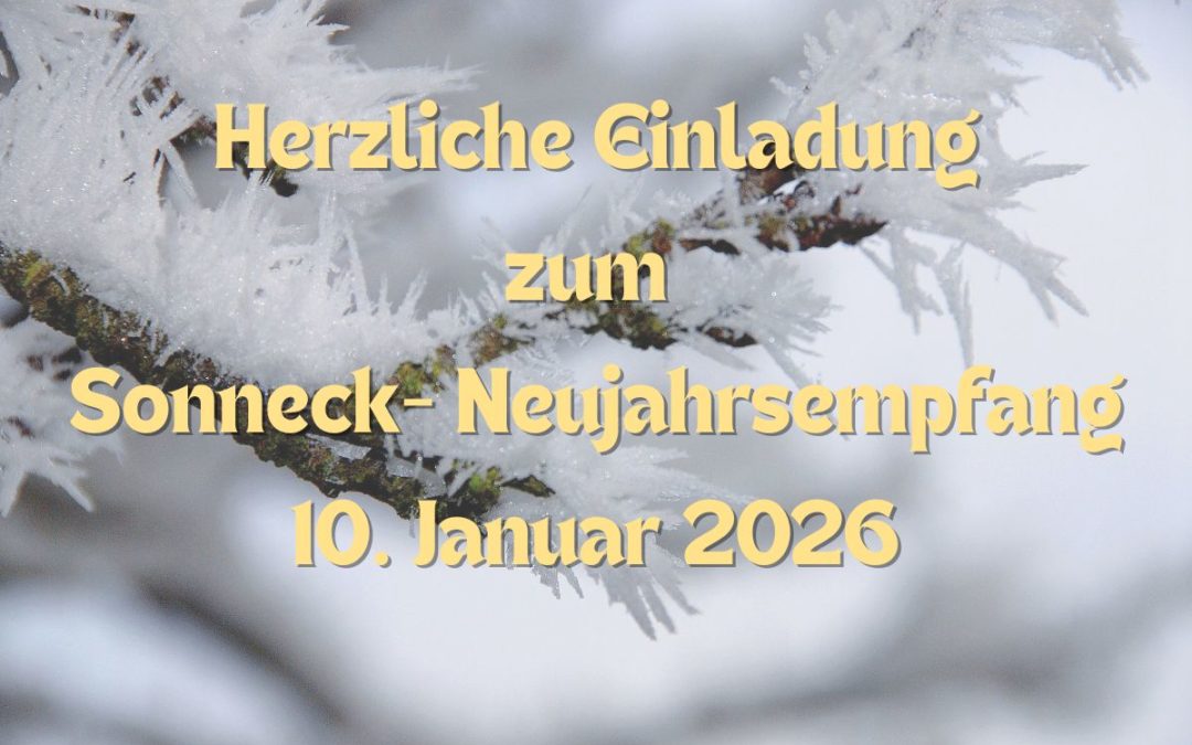 Sonneck Neujahrsempfang